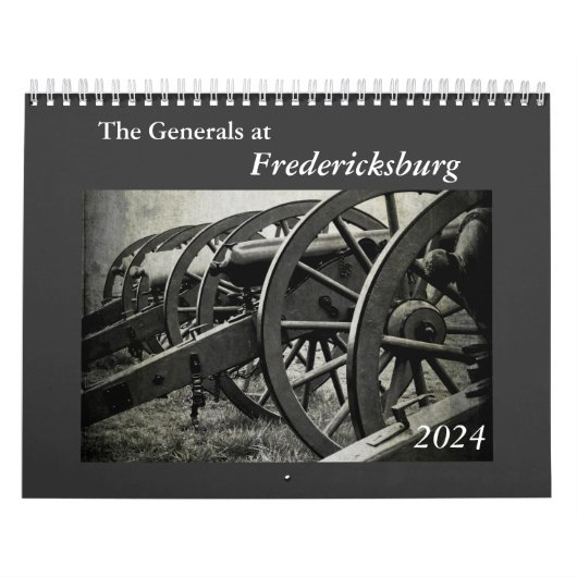 Kalender: De generaals op Fredericksburg Cale Kalender (Hoes)