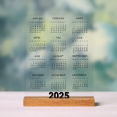Kalender Deutsch 2025 (Neutre)