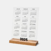 Kalender Deutsch 2025 (Angle)
