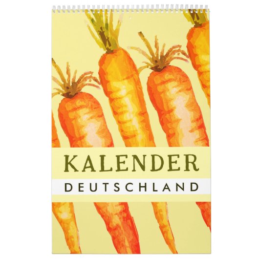 Kalender Deutschland mit Feiertagen | Duitsland 20 (Hoes)