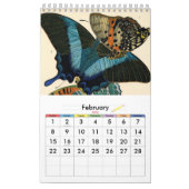 Kalender door Emile-Allain Seguy (Feb 2026)