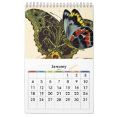 Kalender door Emile-Allain Seguy (Jan 2026)