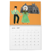 Kalender, folklore, Normandië, Frankrijk Kalender (Jan 2027)
