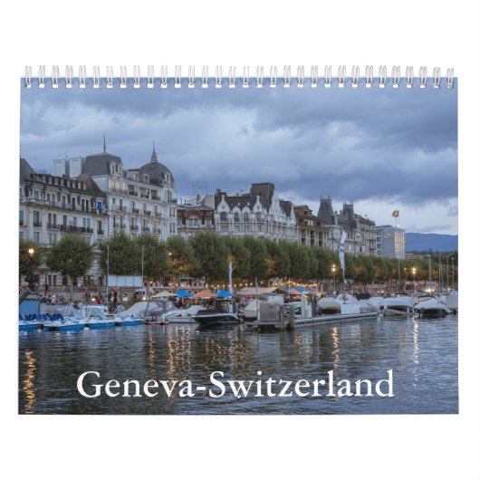 Kalender Genève-Zwitserland (Hoes)