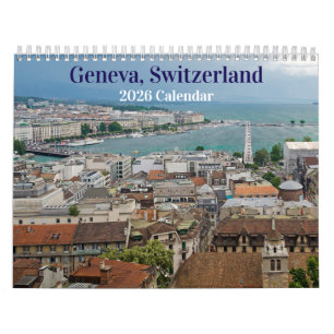 Kalender Genève, Zwitserland 2026