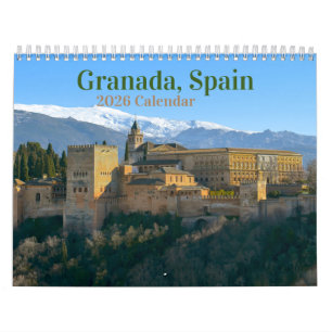 Kalender Granada, Spanje 2026