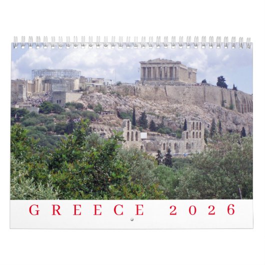 Kalender Griekenland 2026 (Hoes)