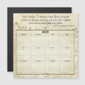 Kalender Heart Leaf Tree Floral Mint Green (Voorkant / Achterkant)