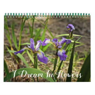 Kalender - Ik droom in bloemen