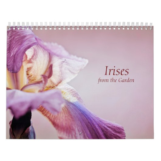 Kalender Iriss uit de tuin (Hoes)