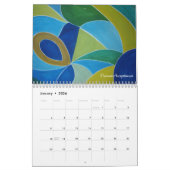 Kalender - kleuren van de emoties, 2024 (Jan 2026)