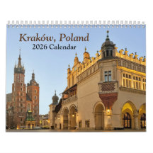 Kalender Krakau Polen 2026