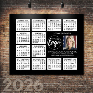 Kalender - logo, foto bedrijf poster