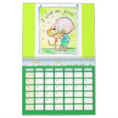 Kalender met animatielampjes (Mar 2027)