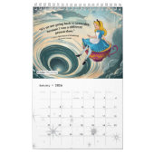 Kalender met boekenoffertes | Inspirerend kalender (Jan 2026)