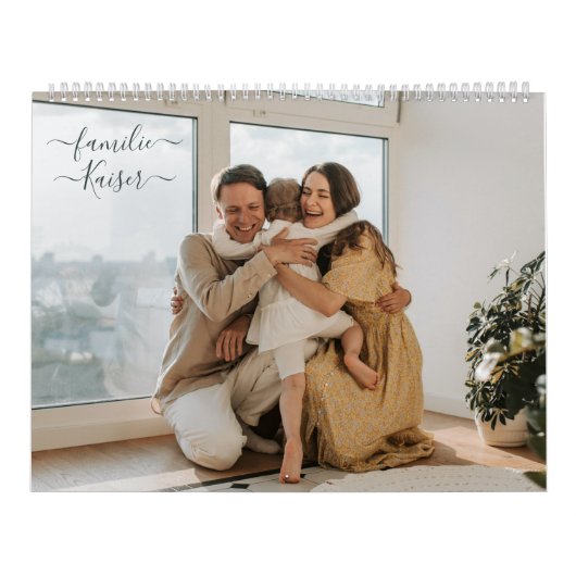 Kalender mit eigenen Fotos - Selbst Gestalten  (Hoes)