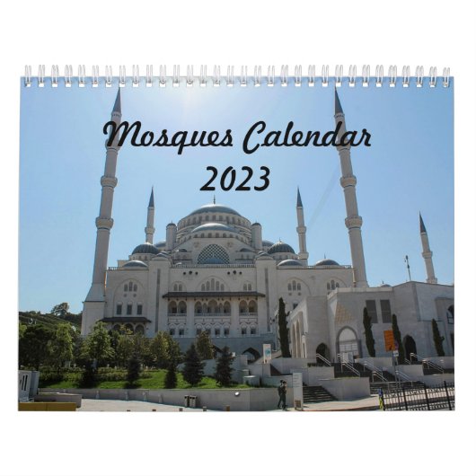 Kalender moskeeën 2023 (Hoes)