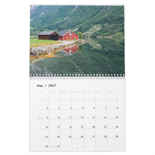 Kalender Noorwegen (Mei 2027)