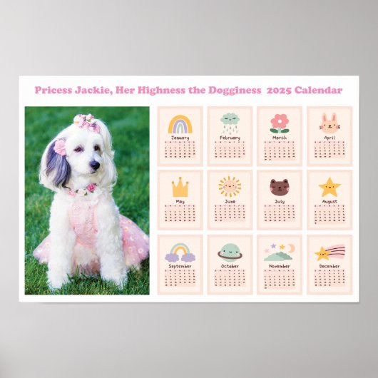 Kalender Poster (Voorkant)