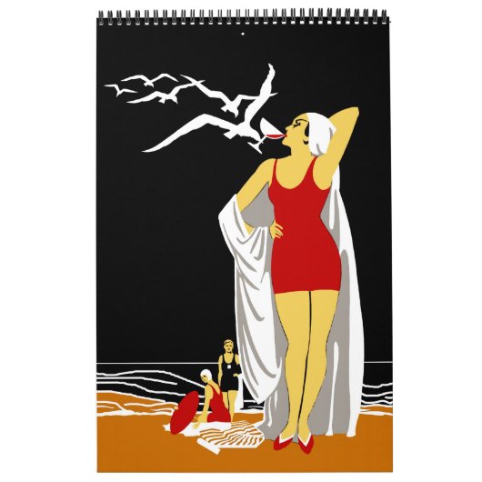 Kalender  Retro Afbeeldingen Posters 2 Plain (Hoes)