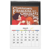 Kalender  Retro Afbeeldingen Posters 2 Plain (Mar 2026)