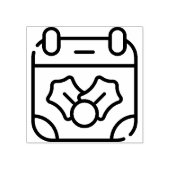 kalender rubberstempel (Afrduk)