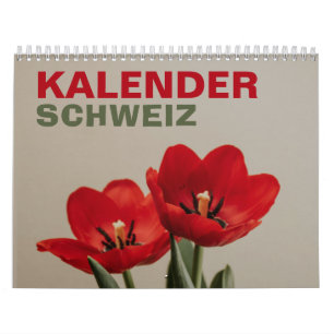 Kalender Schweiz mit Feiertagen Zwitserland 2026