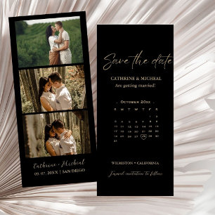 Kalender Trouw Fotobooth strook frame Opslaan Save The Date