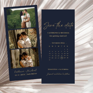Kalender Trouwen Foto booth strip lijst Opslaan Sa Save The Date