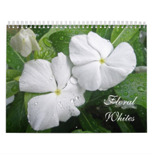 Kalender van bloemenblanken