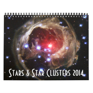 Kalender van de Astronomie van sterren 2014 de