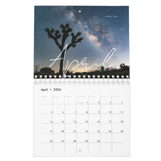 Kalender van de Nationale Parken 2025 (Apr 2026)