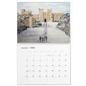 Kalender van Engelse landschapsschilderijen voor W (Jan 2026)