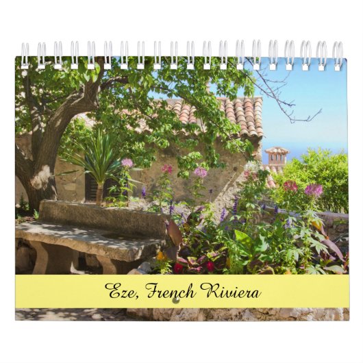 Kalender van Eze, aan de Franse Rivièra (Hoes)