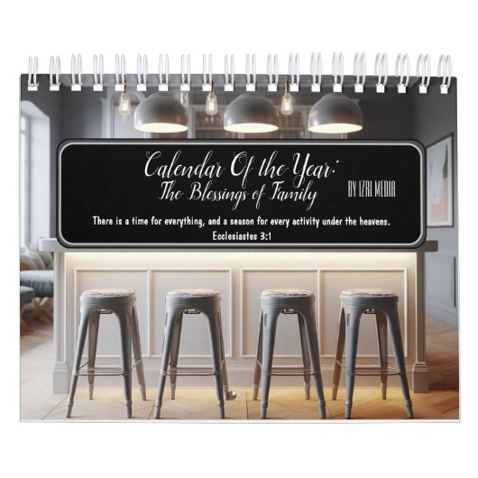 Kalender van het jaar: De zegeningen van de famili (Hoes)