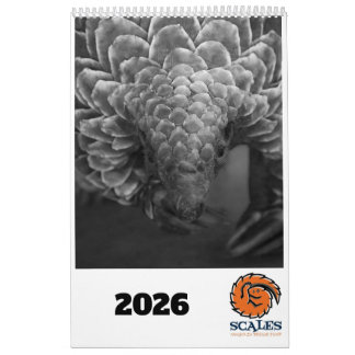 Kalender van het Pangolin Rescue Fund 2026