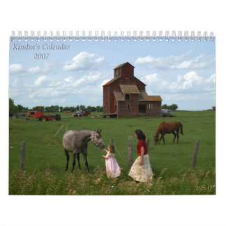 Kalender van Kindra voor 2007