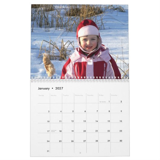 Kalender van Kindra voor 2007 (Jan 2027)