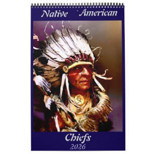 Kalender van Native American Chiefs