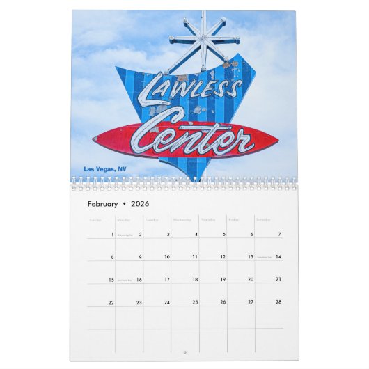 Kalender van tekens uit heel Amerika (Feb 2026)