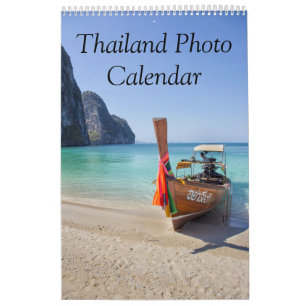 Kalender van Thaise foto's