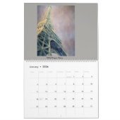 Kalender van waterverf schilderijen van Steven Giv (Jan 2026)