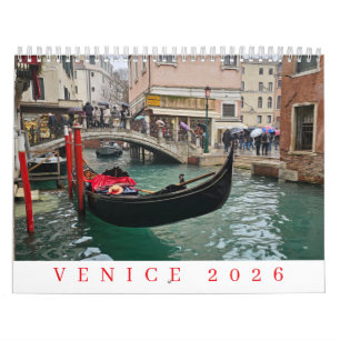 Kalender Venetië 2026