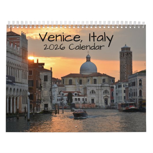 Kalender Venetië 2026 Italië (Hoes)