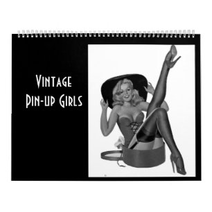 Kalender Vintage Pin-up Meisjes 13 Afbeeldingen