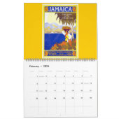 Kalender Vintage Travel Posters (Feb 2026)