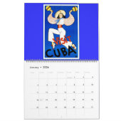 Kalender Vintage Travel Posters (Jan 2026)