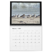 Kalender - Vogels op de strand (Feb 2027)