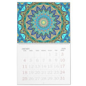 Kalender voor 12 maanden Kaleidoscoop (Jan 2026)