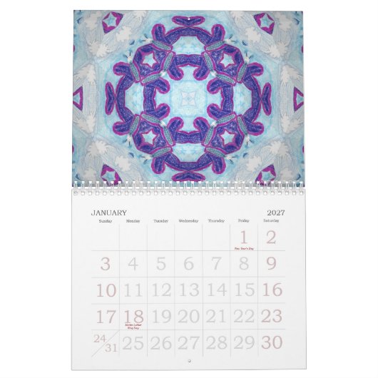 Kalender voor 2009 (Jan 2027)